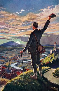 The Return of the Soldier to Home by Carl Robert Arthur Thiele
