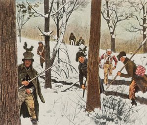 Prussian Soldiers Escape from French Captivity, January 1807