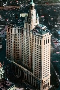 The Manhattan Municipal Building, built between 1907-1914, image date: circa 1920, Carl Simon Archive by Carl Simon