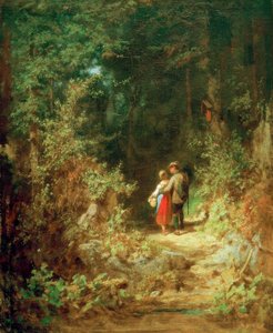 Lovers in the Forest