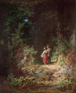 Lovers in a Wood