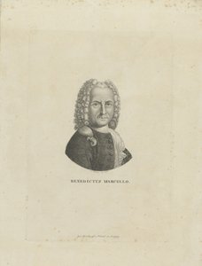 Portrait of the Composer Benedetto Marcello by Carl Traugott Riedel