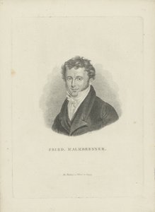 Portrait of the Composer Friedrich Kalkbrenner 1785-1849, ca 1821