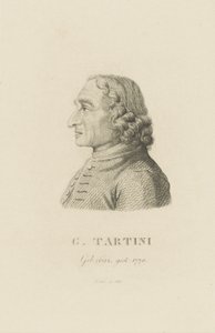 Portrait of the violinist and composer Giuseppe Tartini
