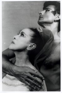 Martha Graham (1894-1991) and Bertram Ross (1920-2003) in 