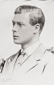 Prince Edward, future Edward VIII, later Duke of Windsor by Carl Vandyk