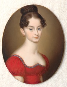 Portrait of an Unknown Lady in a Red Dress