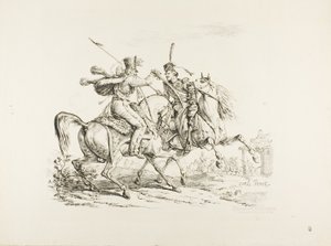 Hussard Killing a Cossack with a Sabre