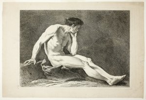 Figure, from Six Academic Figures by Carle van Loo