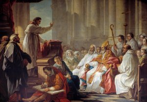 The Predication of Saint Augustine Before Valere