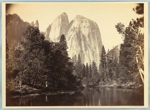 Cathedral Rocks, Yosemite by Carleton E. Watkins