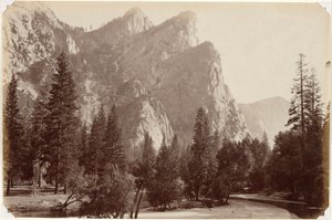 The Three Brothers, 4,480 Feet, Yosemite Valley