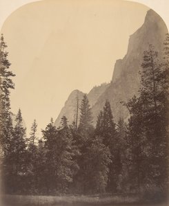 Outline View of the Half Dome, 4967 Feet