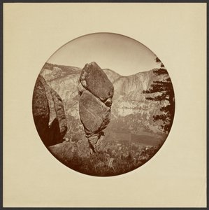 Agassiz Column, Yosemite by Carleton Watkins