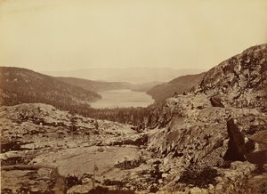 Donner Lake, C.P.R.R. by Carleton Watkins
