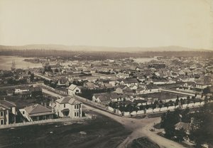 Panorama of Victoria, B.C. - View from Christ Church #2 by Carleton Watkins