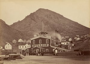 The Bullion Mine, Virginia City, Nevada by Carleton Watkins