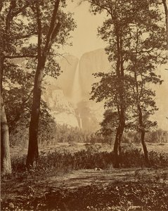 Yosemite Falls from Below by Carleton Watkins