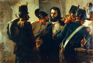 Ugo Bassi in Comacchio prison