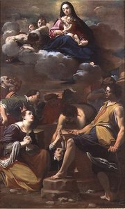 Miracle of the Virgin of Carmelo by Carlo Bononi