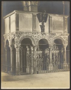 Milan - Basilica of St. Ambrose - Ambo and Christian Sarcophagus of the 6th Century