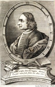 Portrait of Giuseppe Tartini by Carlo Calcinotto
