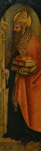Saint Augustine by Carlo Crivelli