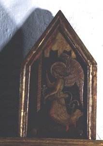 Archangel Gabriel (detail from the San Silvestro polyptych)