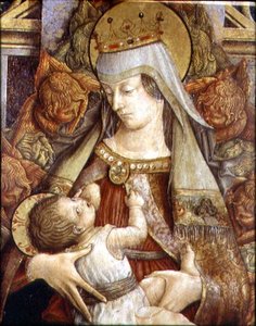 Madonna Suckling the Christ Child by Carlo Crivelli