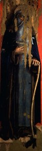 St. Anthony Abbot (left hand panel of the second triptych of the Valle Castellamo)