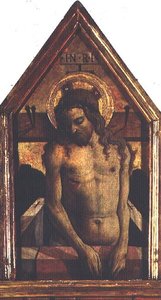 The Resurrected Christ, (detail) from the San Silvestro Polyptych