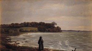 By Præstø Fjord in the Wind by Carlo Dalgas