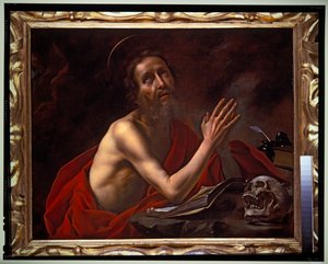 St. Jerome in Prayer by Carlo Dolci