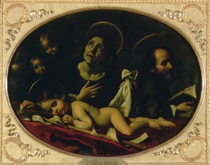 The Dream of the Infant St. John the Baptist by Carlo Dolci