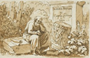 Sketch for Frontispiece to Figure Originali by Carlo Labruzzi