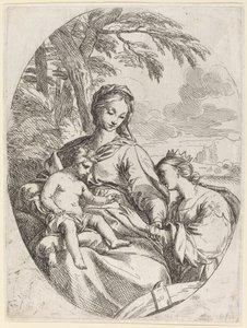The Mystic Marriage of Saint Catherine