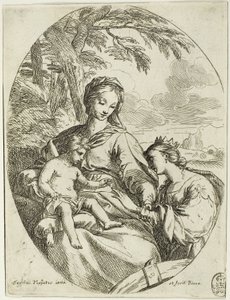 The Mystic Marriage of Saint Catherine