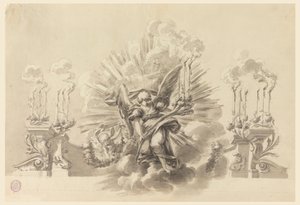 Design for a Ceremonial Decoration by Carlo Marchionni