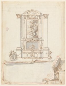 Design for an Altar by Carlo Marchionni