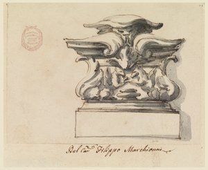 Design for an Ornament by Carlo Marchionni