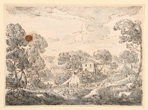 A Peasant’s Dwelling in Woody Country, 1750-1770