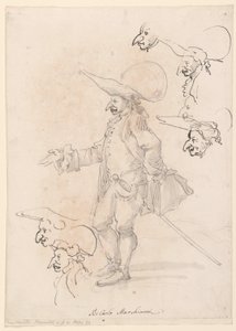 Caricatures, ca. 1725–75