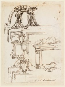 Six Sketches for Tablet Frames by Carlo Marchionni