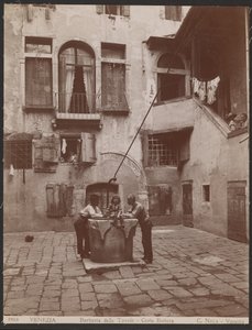 Barbaria delle Tavole - Bottera Courtyard by Carlo Naya