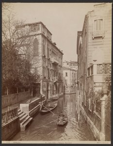 Rio delle Erbe and Van-Axel Palace by Carlo Naya