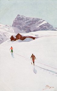 Walking in the Mountains near Engelberg, Switzerland