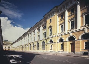 Architect Rossi Street in Saint Petersburg