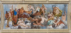 Gathering of the Gods of Olympus