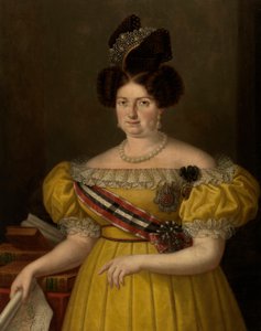 Maria Cristina of Bourbon by Carlos Blanco