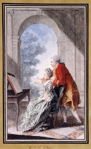 John Wilkes and Miss Gertrude Carmontelle